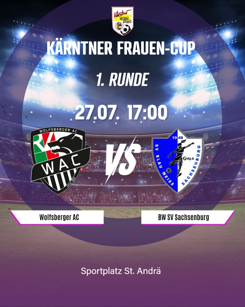 Premierenfieber im Cup für den WAC und Sachsenburg: Zwei Debüts – Ziel: Geschichte schreiben! 2 Kaerntner Frauen Cup WAC Sachsenburg