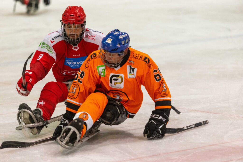 Kalegaris Winkler Para Eishockey Foto Wolfgang Handler