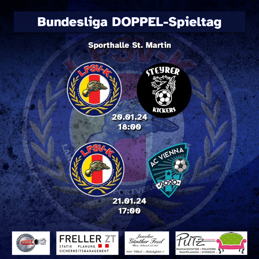 LPSV Kärnten 2. ÖFB Futsal Bundesliga Sport Fan Austria-Soieltag