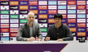 Austria Klagenfurt - Junioren-Teamspieler Min Young Lee