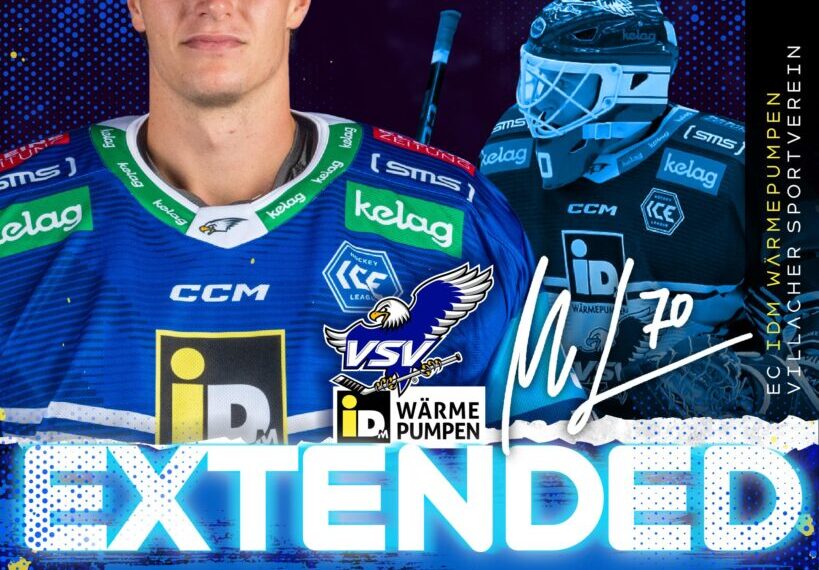 Ruhepol im Kasten! VSV verlängert mit Eigenbau-Goalie 1 Lukas Moser - EC iDM VSV