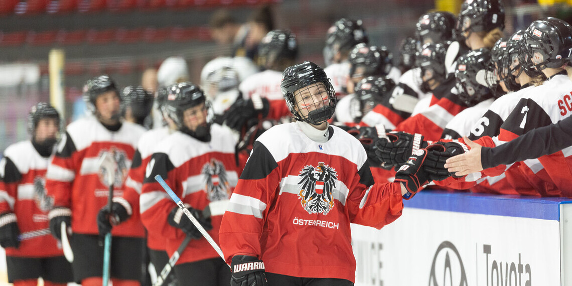 Elf Dinger! Österreichs U18-Damen zünden nach China-Dämpfer das Torfeuerwerk 1 Austria vs Australia 11:0 Foto: Nicolas Zangerle