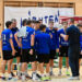 SC Ferlach Mannschaft, SC Ferlach vs. HSG Holding Graz 23.9.2023, SC Ferlach vs. HSG Holding Graz am 23.09.2023 in Bleiburg (Ballspielhalle Ferlach), Austria, (Photo by Bernd Stefan)