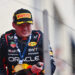 MONTE-CARLO, MONACO - MAY 28: Race winner Max Verstappen of the Netherlands and Oracle Red Bull Racing celebrates on the podium during the F1 Grand Prix of Monaco at Circuit de Monaco on May 28, 2023 in Monte-Carlo, Monaco. (Photo by Dan Mullan/Getty Images) // Getty Images / Red Bull Content Pool // SI202305280459 // Usage for editorial use only //