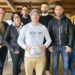 SV Feldkirchen - Sport Fan Austria - v.l.n.r. die beiden scheidenden Vorstände Gerhard Schreilechner und Ingrid Maier, Roland Duss, der designierte Obmann Martin Tamegger, Dani Beniers, Kapitän der Kampfmannschaft Hans Joachim Thamer und Monika Thamer