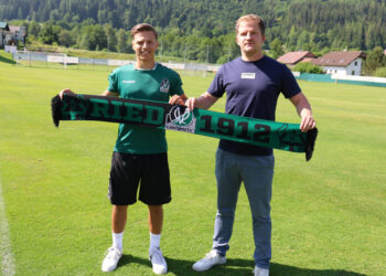 Sandro Schendl kickt für die SV Guntamatic Ried