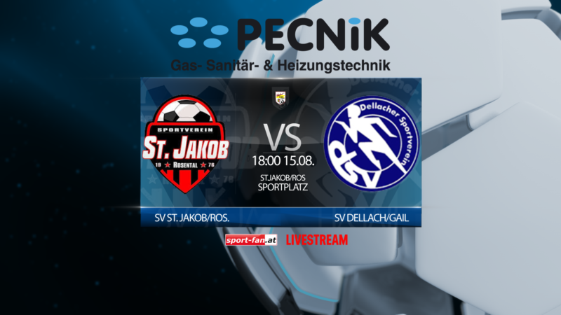 Fußball Livestream St. Jakob gegen Dellach Gail