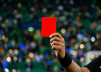 Schiedsrichter - Rote Karte