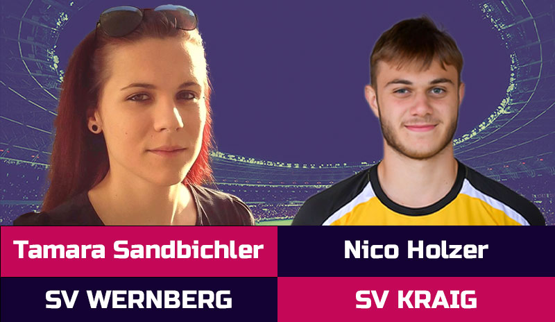 Voting: Tamara Sandbichler und Nico Holzer sind die Spieler der Herbstrunde!