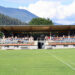 Fussball, 2022-07-24; UL West Sachsenbirg weiss/blau - Matrei rot/ schwarz im Bild: Sachsenburg Stadion PhotoCredit: Hermann Sobe