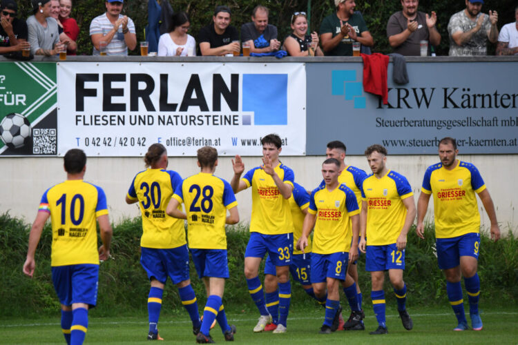 SV Afritz und Rosegg wieder in der 1. Klasse