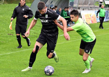 Kärntner Fußball-Steno KW 34/1 Die 1. Klassen