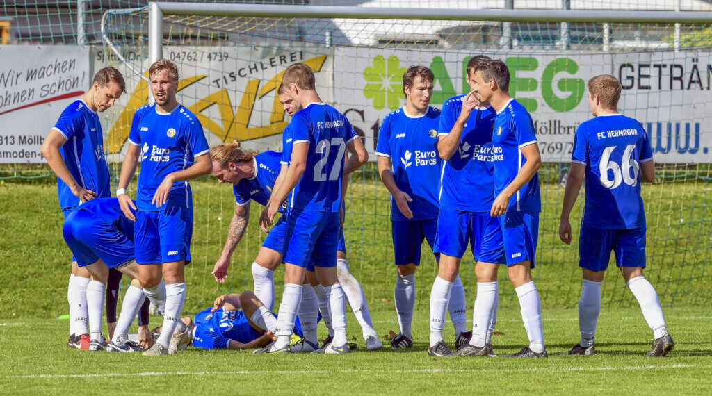 FC Hermagor: Die Jagd auf die Spitzenplätze beginnt 1 FC Hermagor - Unterliga West Foto: Hermann Sobe