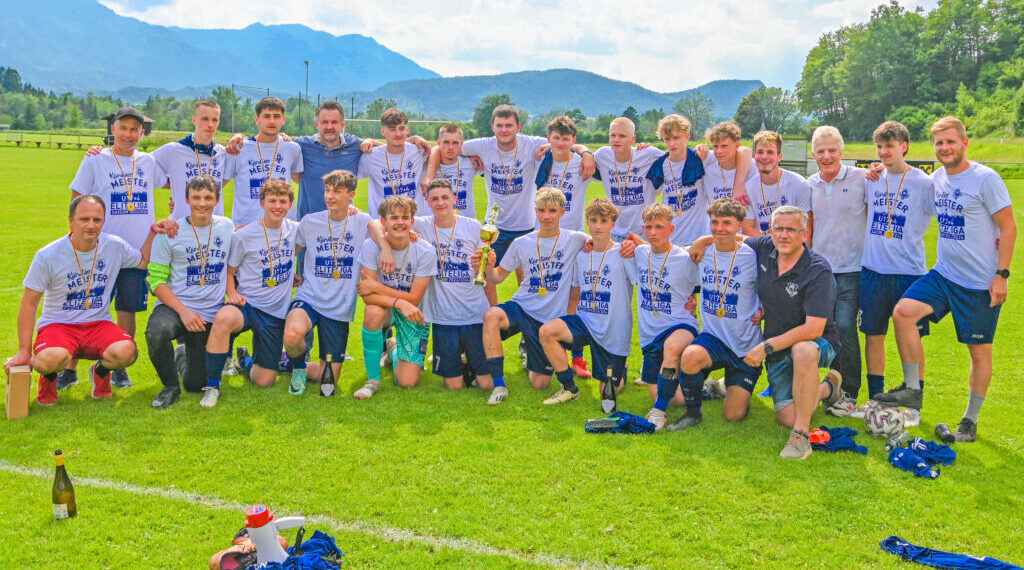 SV Egg holt Meistertrainer vom ATUS Velden 1 SG ATUS Velden / ASKÖ St. Egyden - Meister U17+4