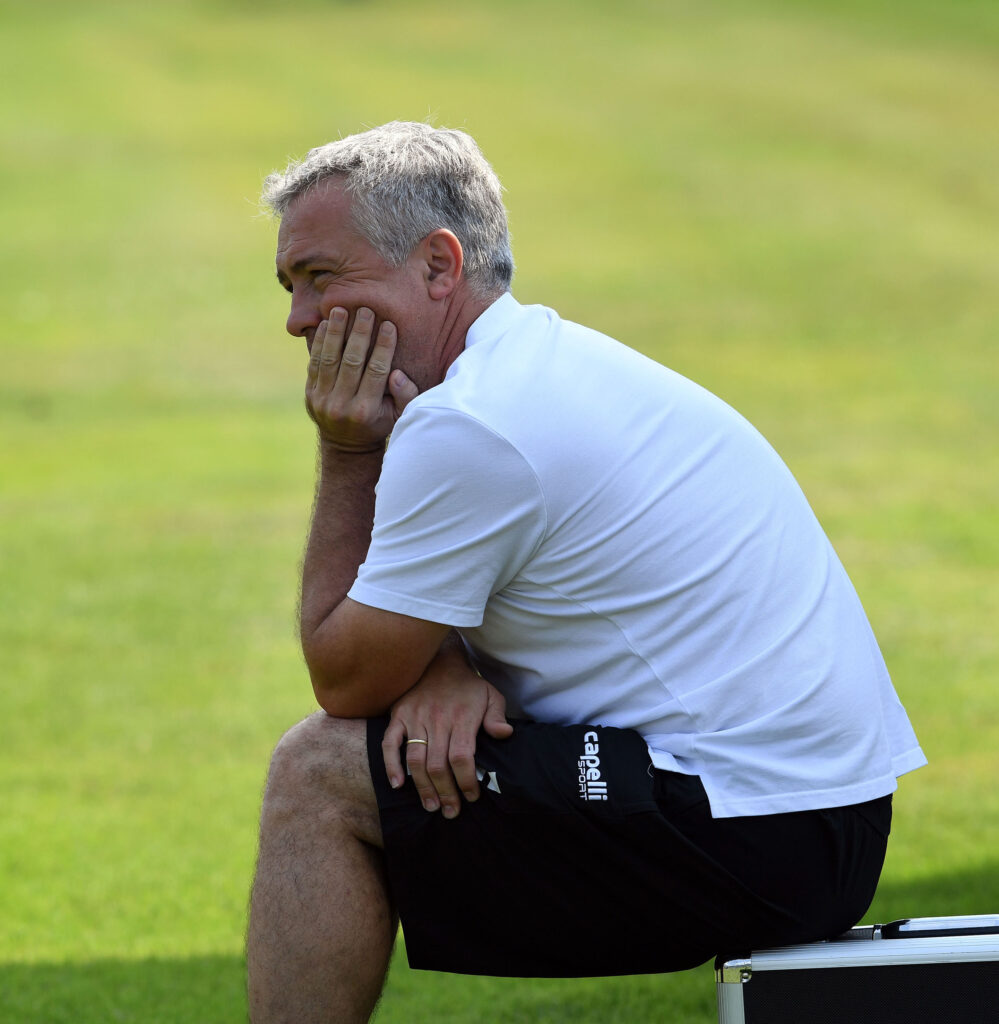 FC Lurnfeld Trainer Arno Krall Foto: Hermann Sobe