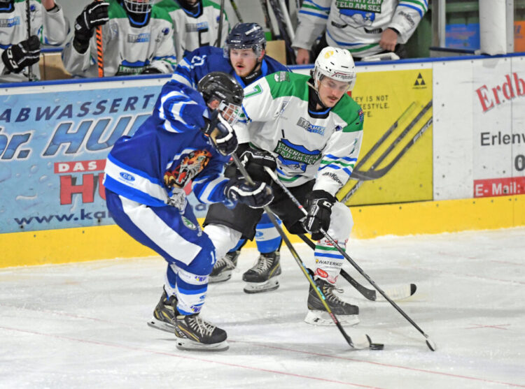 EC Feld am See/ DSG Ledenitzen Feld - Tigers Paternion Foto: Hermann Sobe