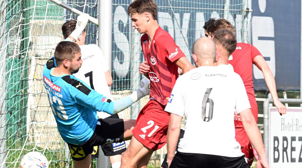 Zwei Neue Stürmer für den SAK Klagenfurt 1 Luka Jerin PhotoCredit: Hermann Sobe