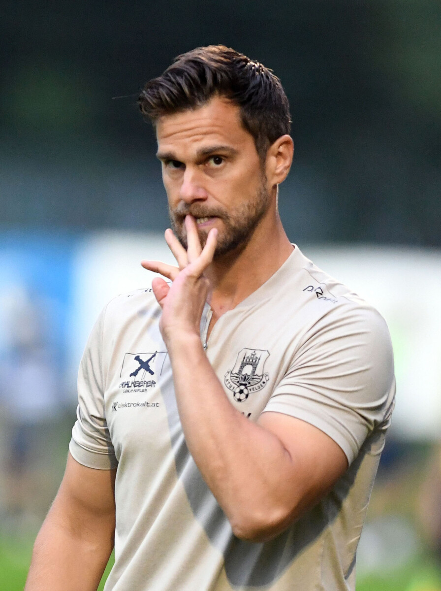 ÖFB CUP ATUS Velden - SC Neusiedl. Marcel Kuster  
Photo: Hermann Sobe