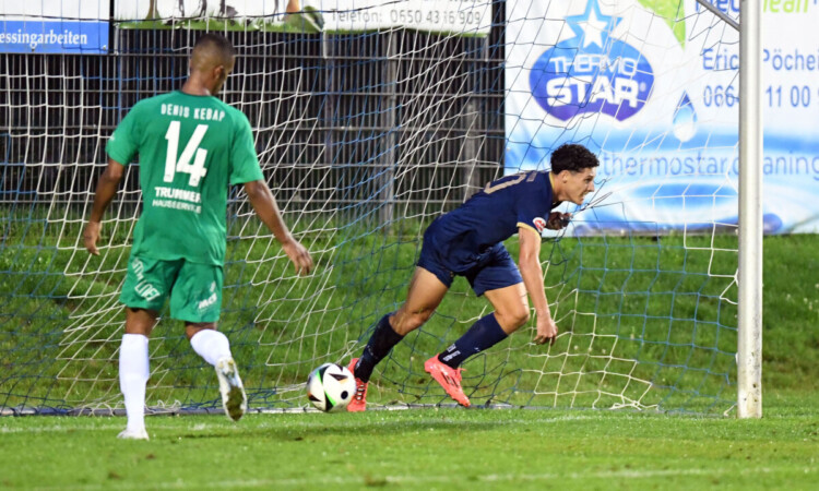 Alessandro Kiko schießt ATUS Velden eine Runde weiter. Foto: Hermann Sobe