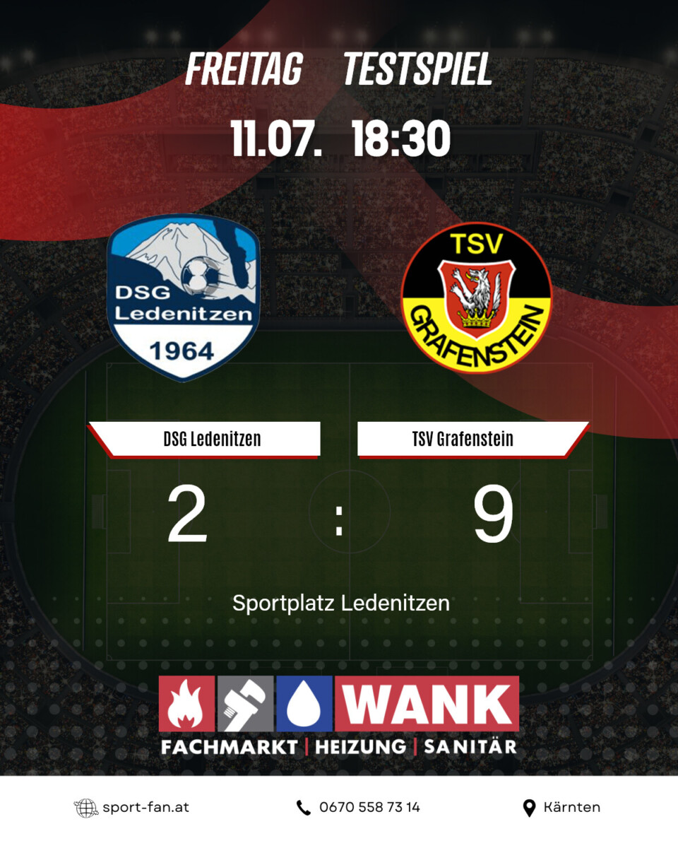 Fußball Testspiele vom 11. 07.2025 27 Spiel 13