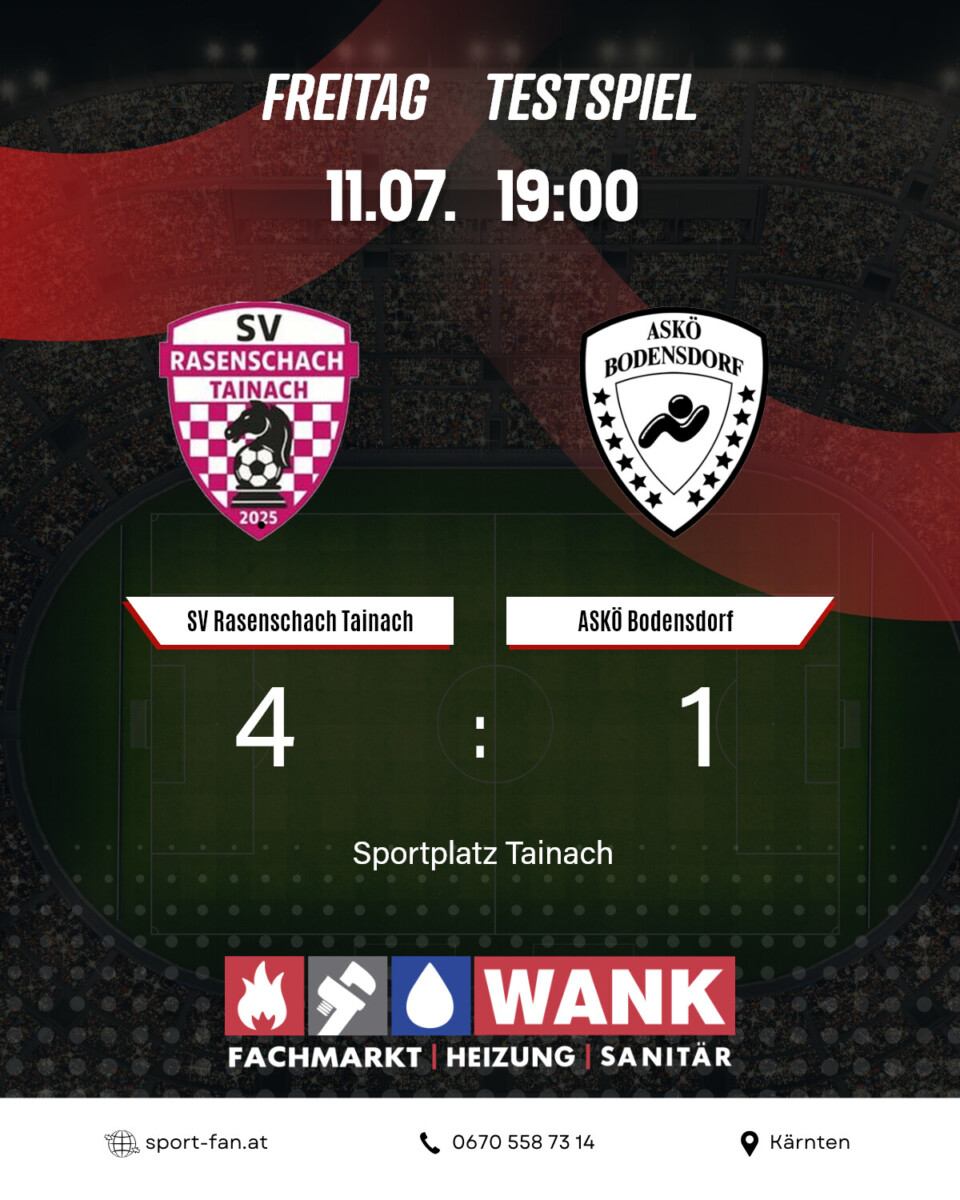 Fußball Testspiele vom 11. 07.2025 12 Spiel 27