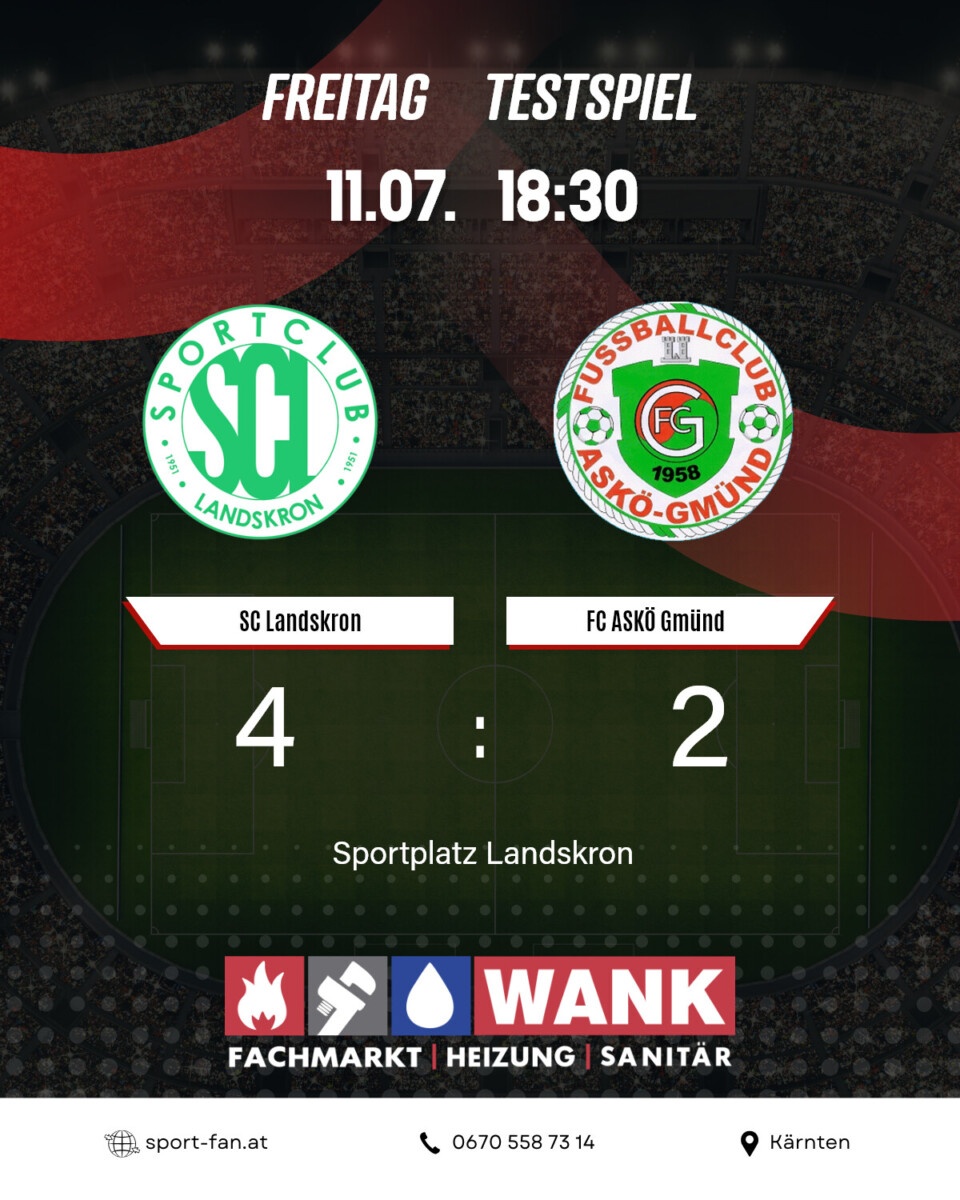 Fußball Testspiele vom 11. 07.2025 22 Spiel 8