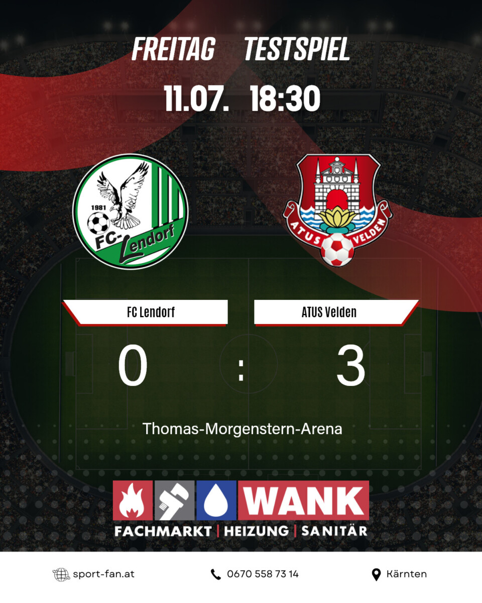 Fußball Testspiele vom 11. 07.2025 23 Spiel 9