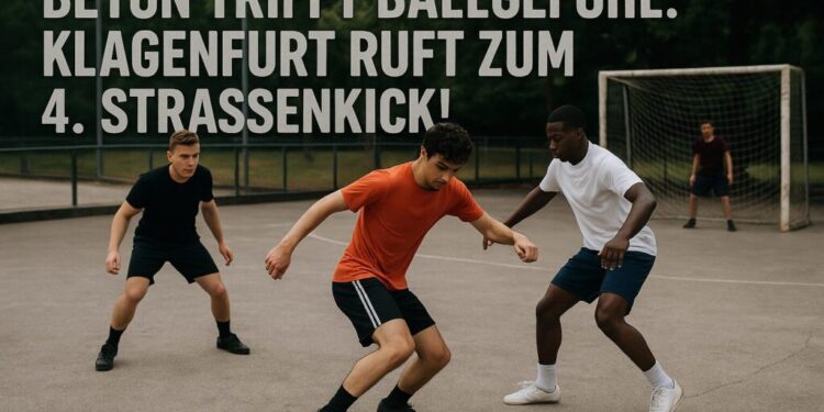 Beton trifft Ballgefühl: Klagenfurt ruft zum 4. Straßenkick! 1 Strassenkick - Klagenfurt