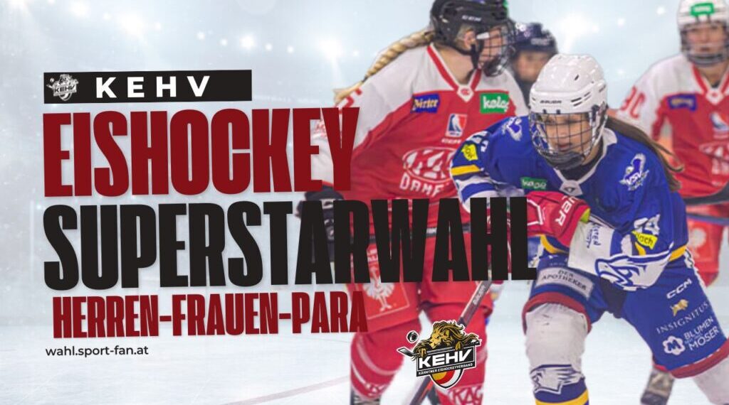 Kärntner Eishockey-Superstar 2025/26: Jetzt mit voten! 1 Titelbild Eishockey Superstarwahl