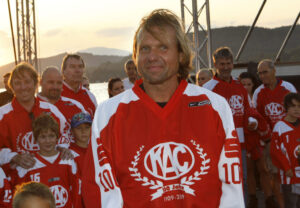 EBEL. Eishockey Bundesliga. Mannschaftspraesentation KAC. Tommy Cijan. Woertherseebuehne. Klagenfurt, am 4.9.2008. Foto: Kuess
