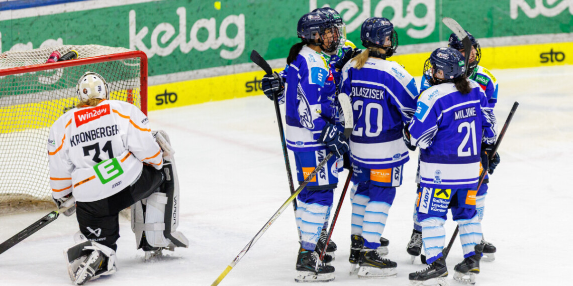 Video Adler-Show! Lady Hawks zerlegen Graz 7:1 – Final Four im Premierenjahr fix 1 VSV Lady Hawks vs Graz99ers Huskies Foto: Rene Krammer