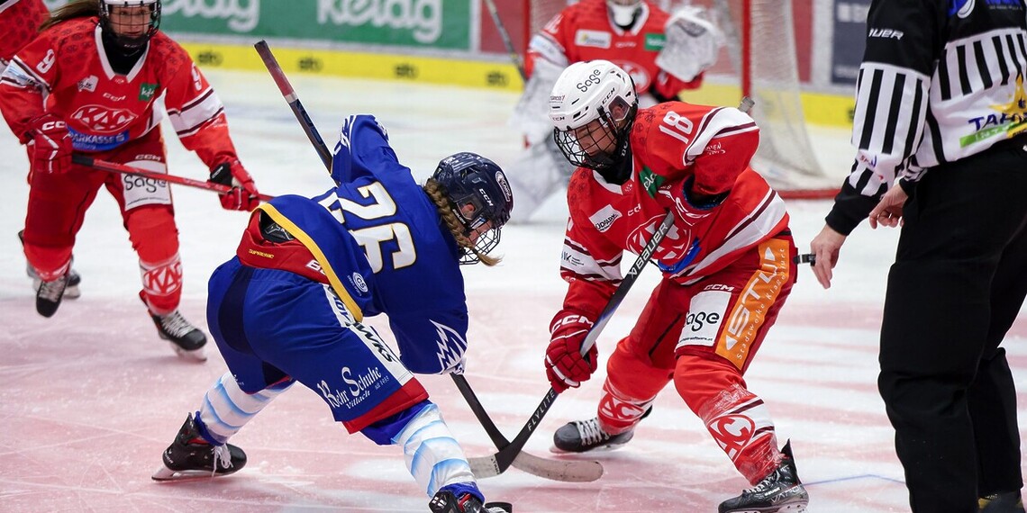 EWHL-PERFEKT FÜR VILLACH, KAC ABGEBLITZT: Kärntens Damenhockey kämpft mit sich selbst 1 VSV Lady Hawks vs KAC Women Foto Rene Krammer
