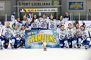 WIHL-Titel 2025-2026 Villach Lady Hawks
