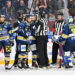 #69 Widhalm Leon EK Zeller Eisbären, #5 Zauner Sebastian EK Zeller Eisbären, #31 Schultes Alois EK Zeller Eisbären, EK Zeller Eisbären vs. S.G. CORTINA HAFRO, EK Zeller Eisbären vs. S.G. CORTINA HAFRO am 14.10.2025 in Zell am See (KELIT Arena Zell am See), Austria, (Photo by Bernd Stefan)