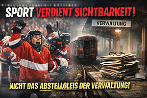 Sport gehört in die Mitte – nicht ins Kleingedruckte!