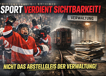 Sport gehört in die Mitte – nicht ins Kleingedruckte!